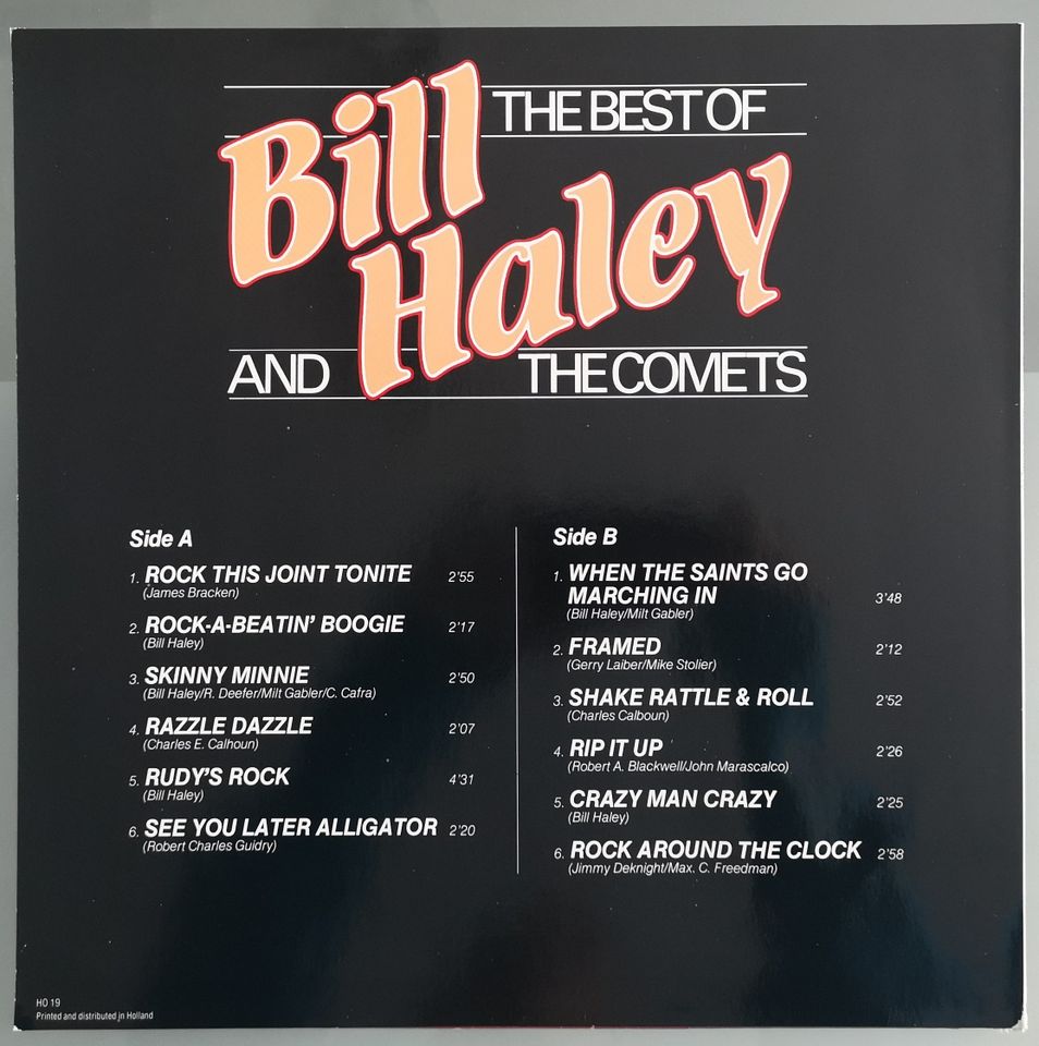 LP Vinyl Bill Haley & his Comets "The Best of" Schallplatte in Pirmasens
