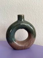 Vase Westwing rund glasiert Farbverlauf Steingut vintage Innenstadt - Köln Altstadt Vorschau