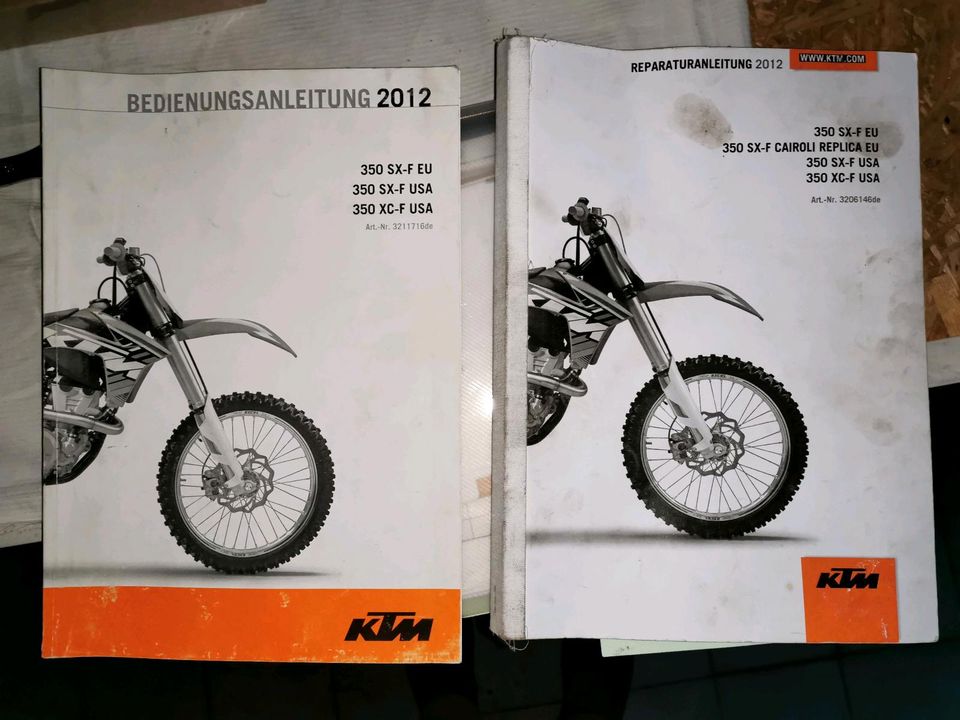 Ktm 350 sxf, Motorcross, Cross in Lützow