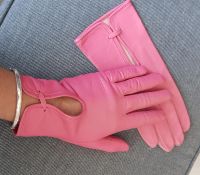 Vintage Leder Handschuhe rosa XS/S Thüringen - Jena Vorschau