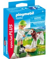 PLAYMOBIL® 70252 Tierärztin mit Kälbchen Baden-Württemberg - Hildrizhausen Vorschau