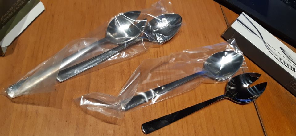 2 x WMF Cromargan Löffel Set - 2 x Salatbesteck - je Set = 20 € in Dülmen