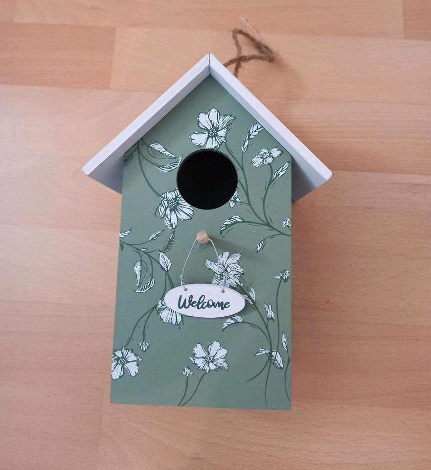 Vogelhaus Holz Welcome Deko oder Nistplatz in Bremen