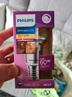 PHILIPS E27 LED Lampe Globe G93 5,9W wie 60W WarmGlow dimmbar Nordrhein-Westfalen - Neuss Vorschau