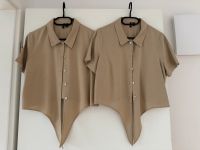 2 x Vero Moda Bauchfreie Bluse zum Binden Größe S braun Bayern - Fürstenfeldbruck Vorschau