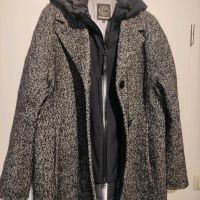 Mantel/Longjacke Greenstone schwarz/grau Gr. 42 Mecklenburg-Vorpommern - Greifswald Vorschau