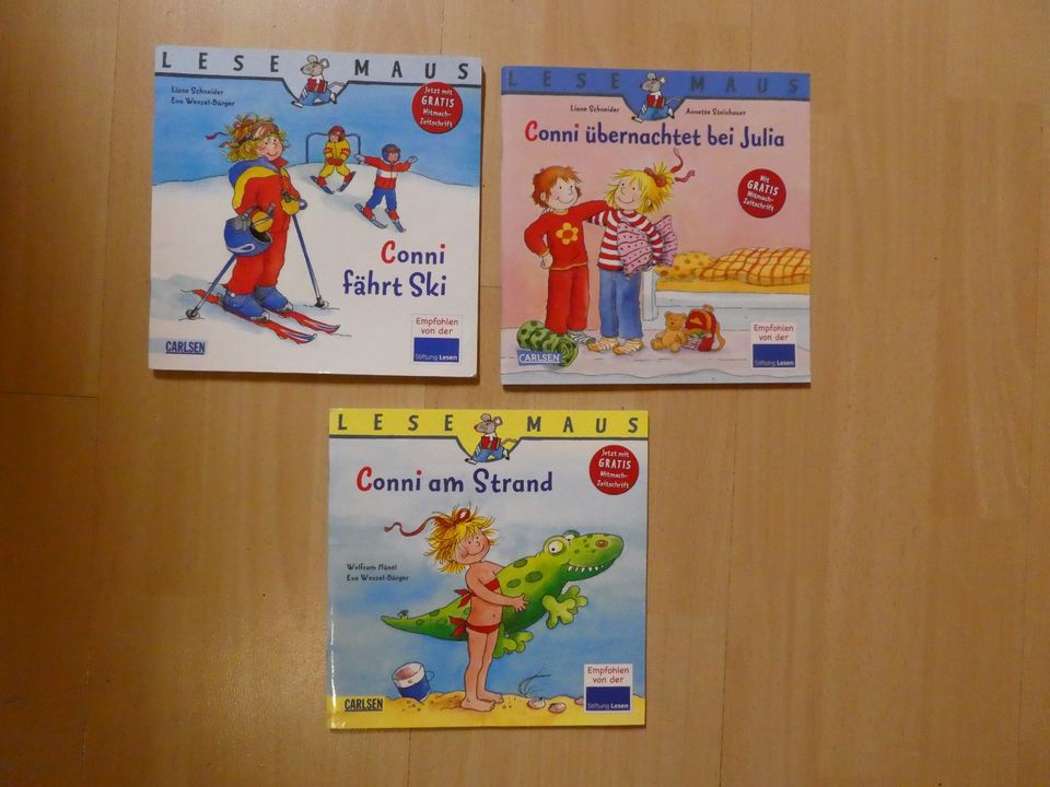 Bücher Set Kinderbücher Lesemaus Conni Mädchen ab 3 Jahre in Ellenhausen