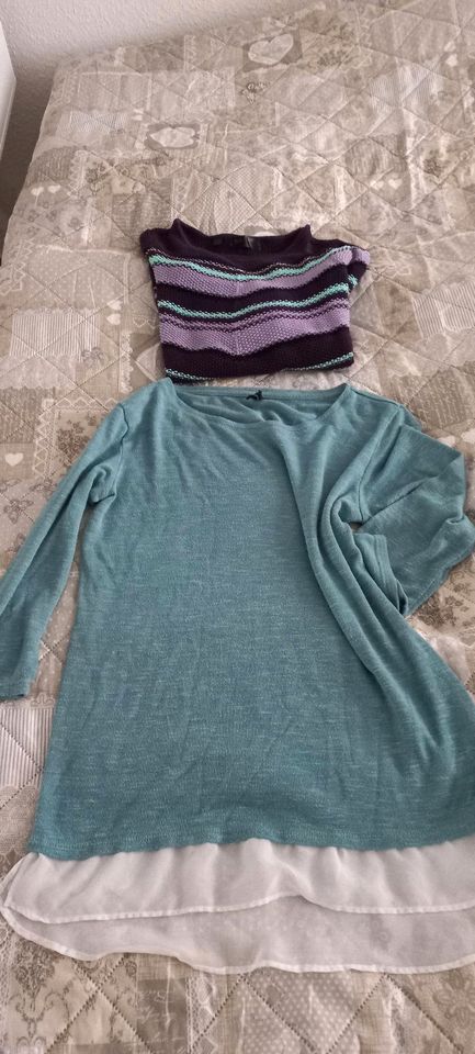 5 Teile Shirt Bluse Pullover Sweater M 38 Frühling in Kahla