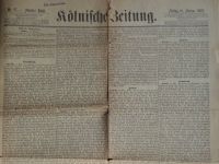 Kölnische Zeitung – Freitag, 16. Februar 1883 Rheinland-Pfalz - Bad Dürkheim Vorschau