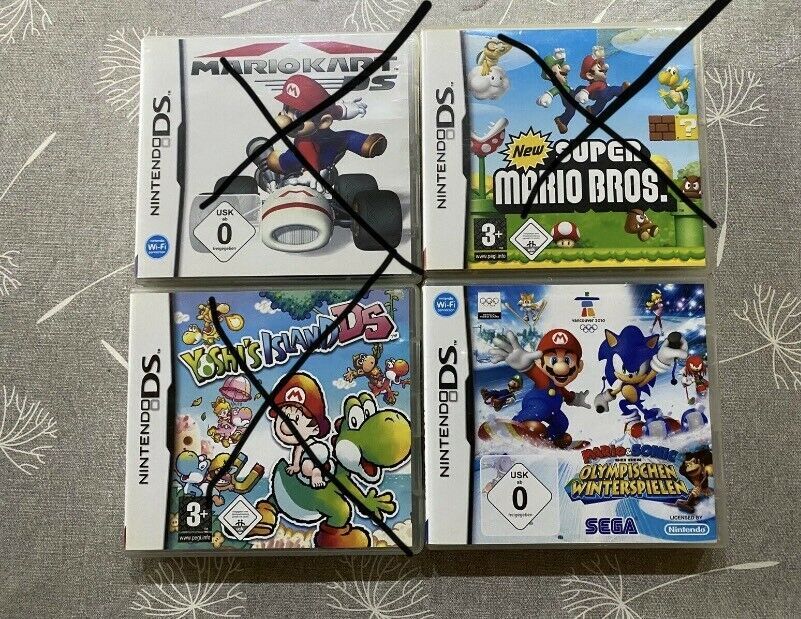 6x nintendo ds Spiele in Großkorbetha