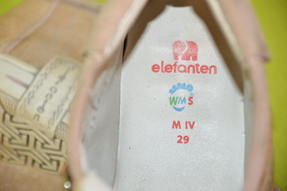 Elefanten Schuhe Wildleder Klettverschluss Sneakers Turnschuhe 29 in Heppenheim (Bergstraße)