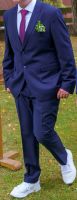 Anzug für Herren dunkelblau von WHITE BROS (Männersache) 4-teilig Niedersachsen - Wendeburg Vorschau