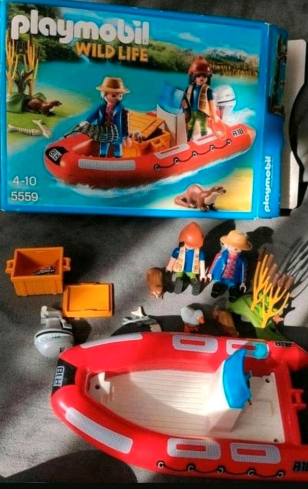 Playmobil Schlauchboot in Bielefeld