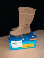 Richter Velour Stiefel Gr 32 beige Braun Mädchen gefüttert Bayern - Gräfendorf Vorschau