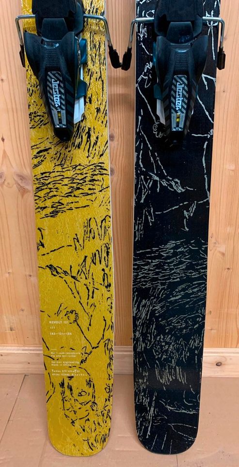 VÖLKL REVOLT 121 177 cm + Marker Jester 16 / Freestyle Ski in Hermaringen