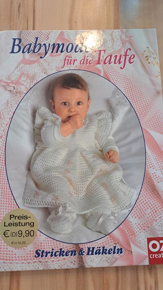 Babymode für die Taufe Buch Stricken und Häkeln in Bebra