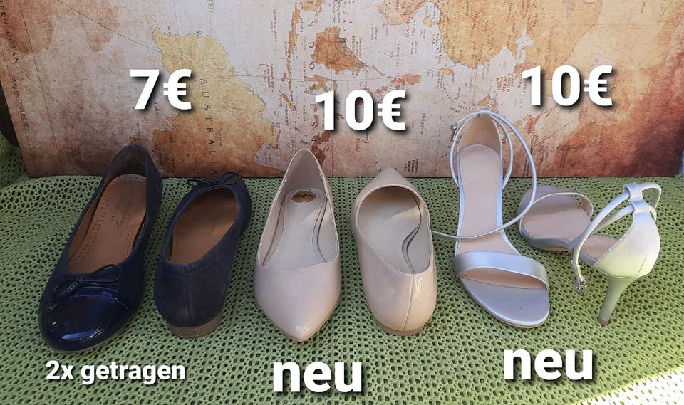 Damen-Schuhe / Pumps / Sandalen / Stiefel Gr. 40 /Schuhspanner in Worms