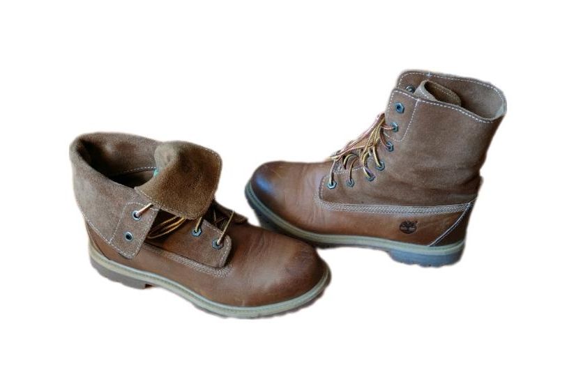 Timberland Wildleder Boots- Stiefeletten Gr.41 Schnürstiel in Kempen