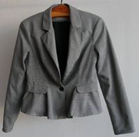 Damen Blazer Jacke Sakko Orsay grau, neuwertig, Karo Design Baden-Württemberg - Abstatt Vorschau