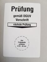 jährliche UVV- Prüfung, Unfallverhütungsvorschrift DGUV Ludwigslust - Landkreis - Ludwigslust Vorschau