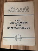 Verkaufe Heft: Bosch Licht und Anlasser für Kraftfahrzeuge Mecklenburg-Vorpommern - Fincken Vorschau