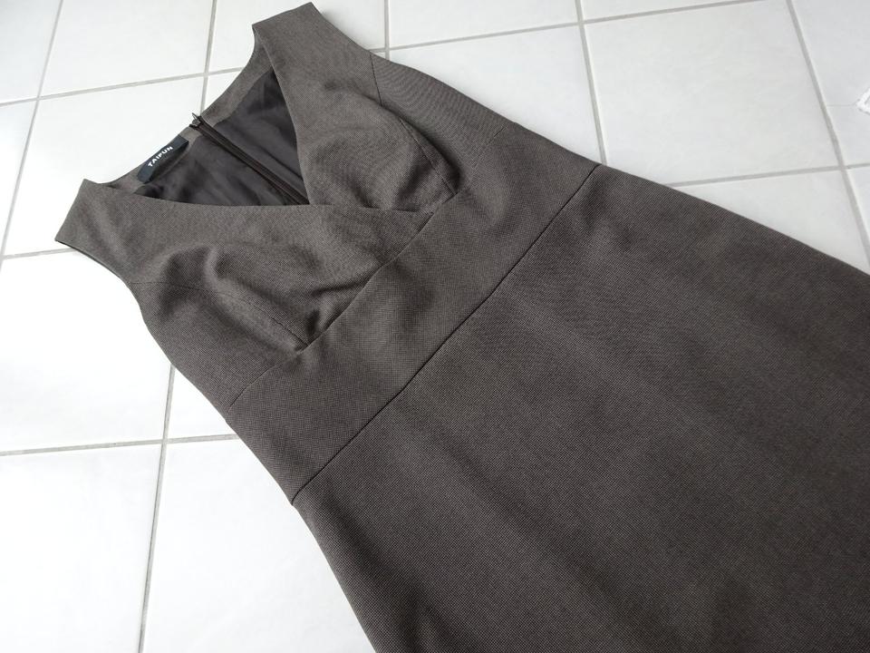 Taifun Damen Etuikleid Kleid braun kariert Gr. 38 - wie NEU! in Ingolstadt
