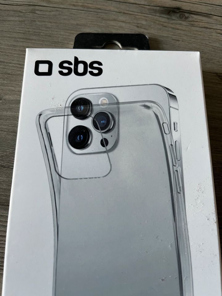 sbs 0.3 transparent skinny Iphone 13 pro Hülle Case neu ovp in Hilgertshausen-Tandern