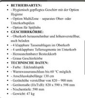 Bauknecht BUC 3C26 X Geschirrspüler, Edelstahl Spülmaschine XXL Sachsen - Rötha Vorschau