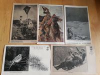 Alte Postkarten von 1918 + 1919 5 Stück unbeschrieben Hessen - Schlangenbad Vorschau