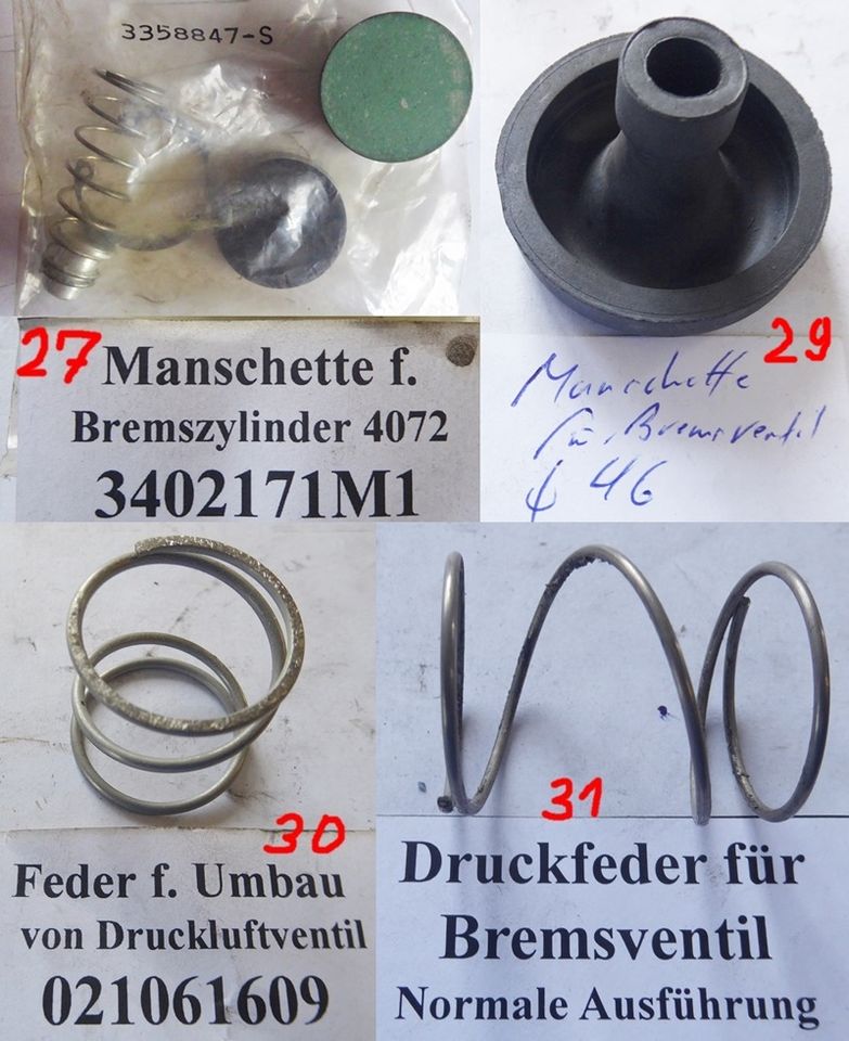 Hydraulik, Bremse, Leuchte, Teile, Eicher, ZF, Hella, Bosch, usw. in Oberding