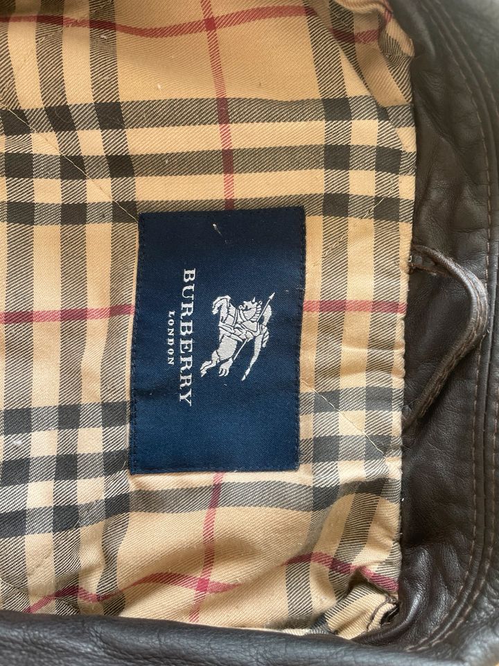 Burberry Lederjacke Herren in Brakel