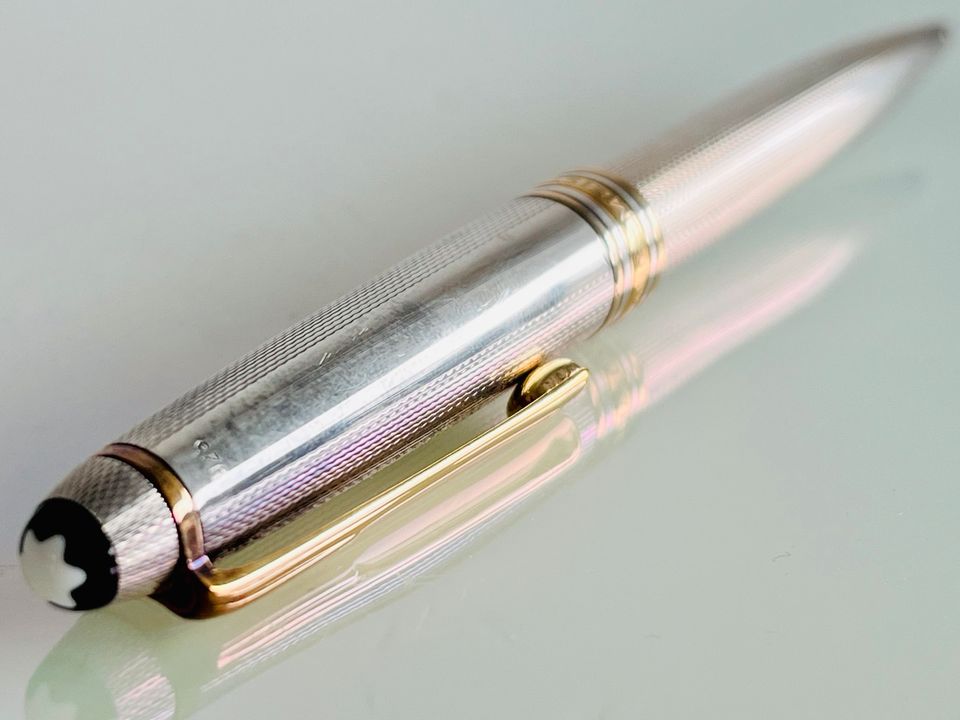 Montblanc Meisterstück Solitaire 925 Silber No.164 Kugelschreiber in Bad Homburg