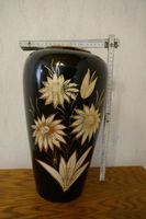 Bodenvase Scheurich 517 38  Schwarz mit Blumen Dekore Vintage Nordrhein-Westfalen - Rahden Vorschau