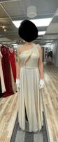 Kleid, Ballkleid, Abiballkleid, Gr. 36, S, Creme, weiß, lang Brandenburg - Neuzelle Vorschau