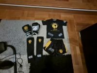 Komplettes MMA/Kickboxen Set/Ausstattung Hose+Shirt+Handschuhe Baden-Württemberg - Weinsberg Vorschau