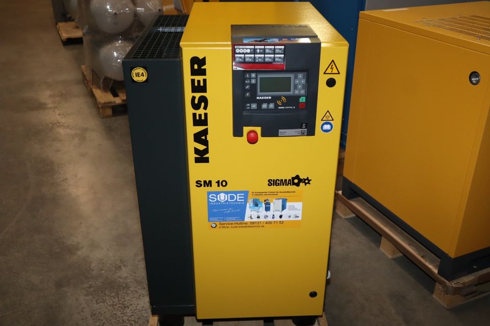 KAESER SM 10 Schraubenkompressor 5,5 kW (10 bar) in Erlangen