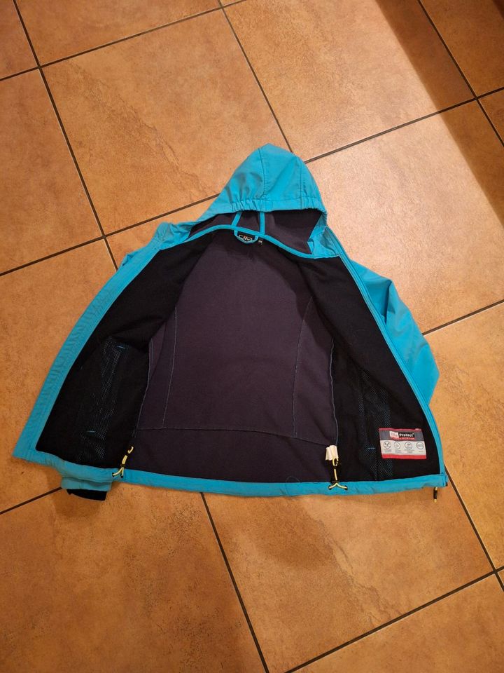 Softshelljacke, CMP, Clima Protect, Gr. 176, türkis in Offenbach