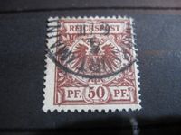 Briefmarken DR Krone Adler 50 PF mit 14 ZL breite Marke MiNr. 50B Baden-Württemberg - Konstanz Vorschau