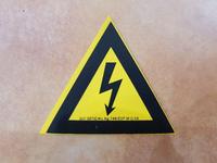 DDR Achtung Spannung Schild Sachsen - Döbeln Vorschau