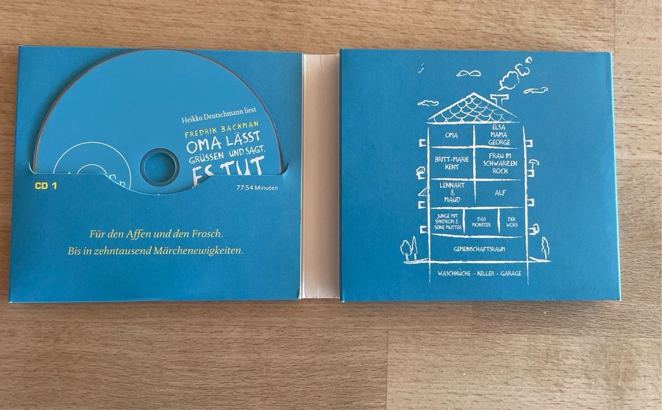 Oma lässt grüßen und sagt es tut ihr Leid von Frederik Backman CD in Karlstadt