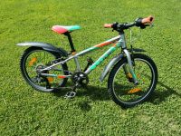 Cube Kids Race 200 Fahrrad gebraucht 20 silber grün silver green Bayern - Memmingen Vorschau