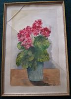 Aquarellgemälde Bild signiert Blumen Vase, Aquarell Hessen - Mörfelden-Walldorf Vorschau