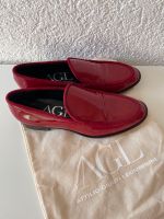 AGL Loafers 39 Slipper rot Leder Lack Flats neuwertig Halbschuhe Rheinland-Pfalz - Vallendar Vorschau