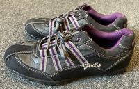 Sneaker CrissCross Girls - schwarz/lila - Gr. 38 - ungetragen Nordfriesland - Husum Vorschau