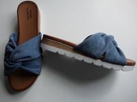 Pantolette echt Leder von Klondike Gr. 42 jeansblau NEU Dortmund - Grevel Vorschau