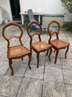 3 antike Biedermeier Stühle  mit geflochtenem Sitz im 1830 Hessen - Bad Nauheim Vorschau