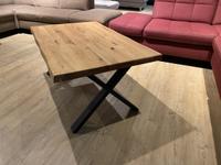 Neu Couchtisch Wildeiche massiv geölt Baumkante schwarz Metall X Nordrhein-Westfalen - Coesfeld Vorschau