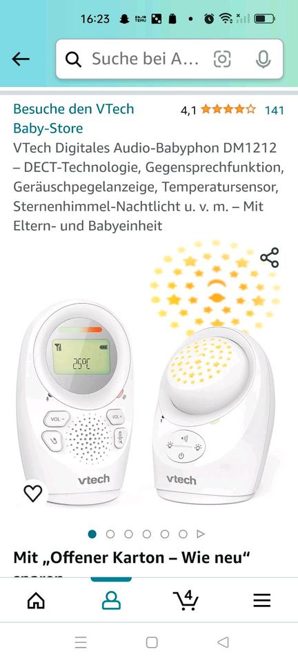 VTech Babyfon neuwertig in Simonswald