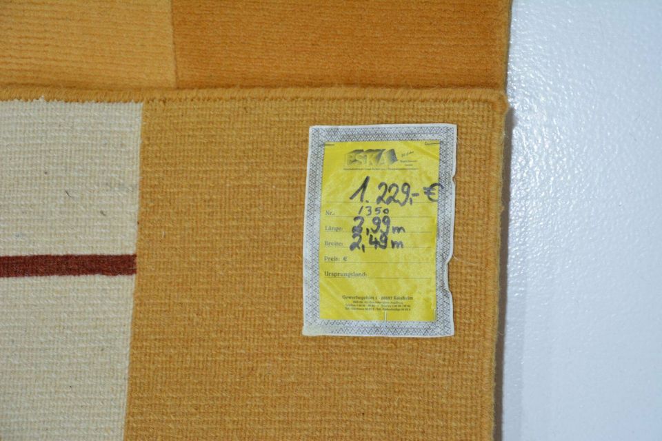 N1350 Neue hochwertiger Handgeknüpfter Teppich Tibet Nepal Wolle in Sarzbüttel