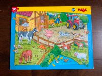 Puzzel HABA 10 Teile Traktor BauernhofSteckpuzzel Kinderpuzzel 2+ Baden-Württemberg - Ludwigsburg Vorschau